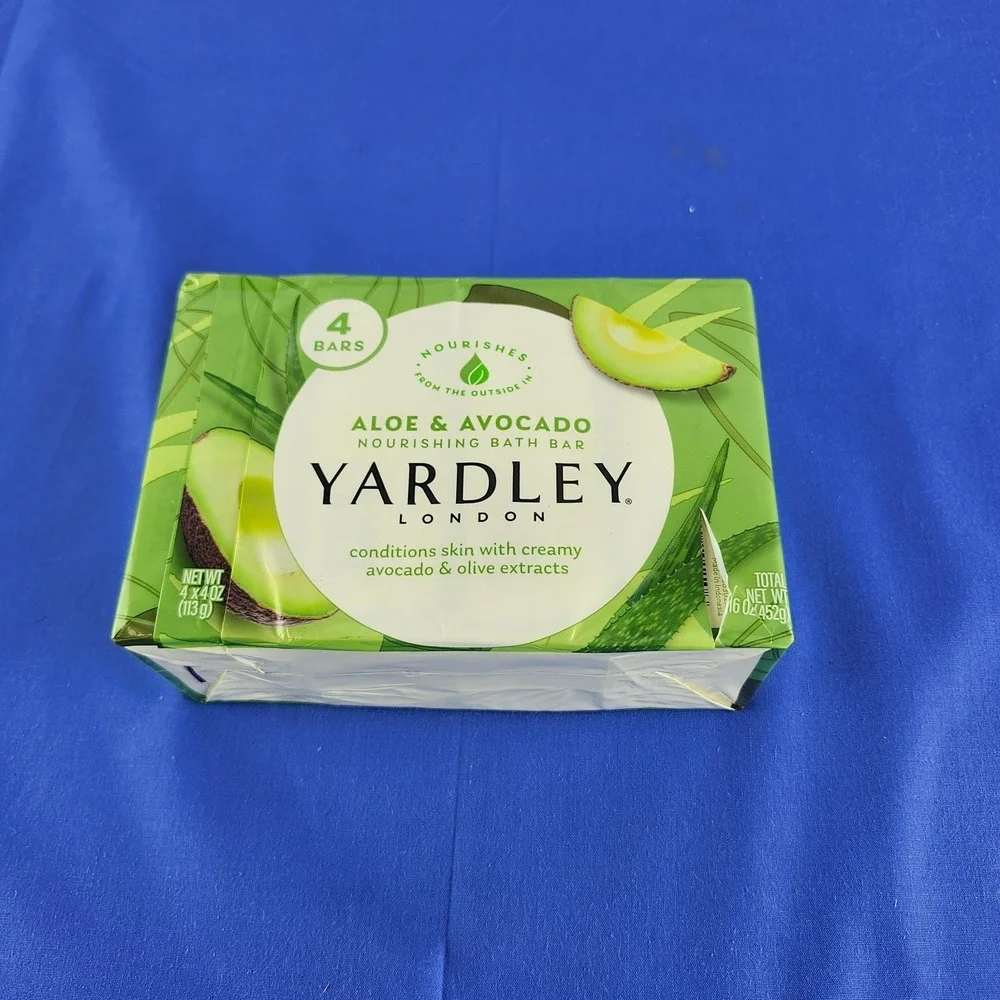 4‎ Yardley London Nourishing Bath Soap Bar Aloe & Avocado Conditions Skin with C